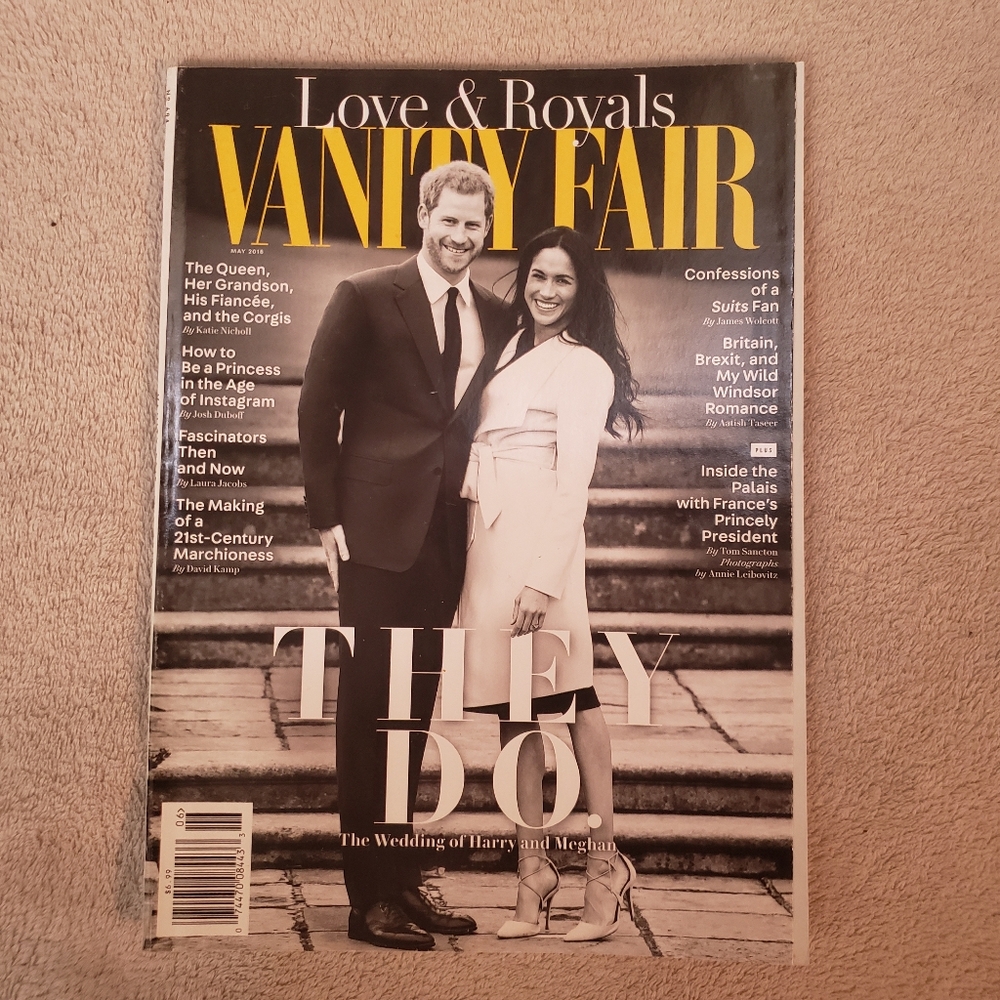 Vanity Fair Love & Royals Edition - Black and White Cover